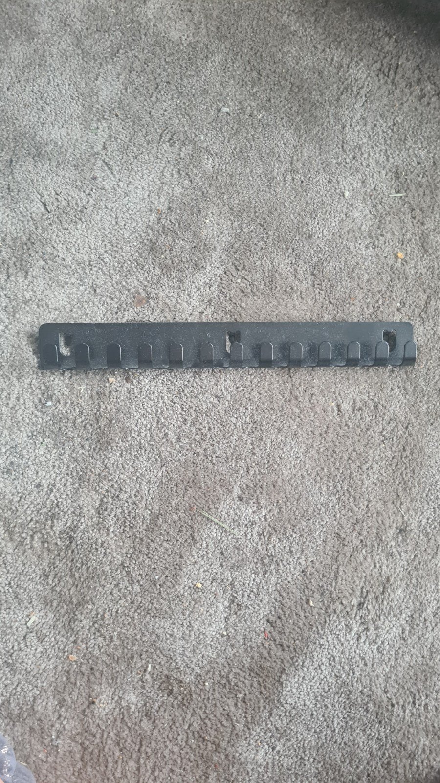 IKEA SKÅDIS Hanger - Zwart, Ophalen of Verzenden, Zo goed als nieuw, Zwart, Kunststof