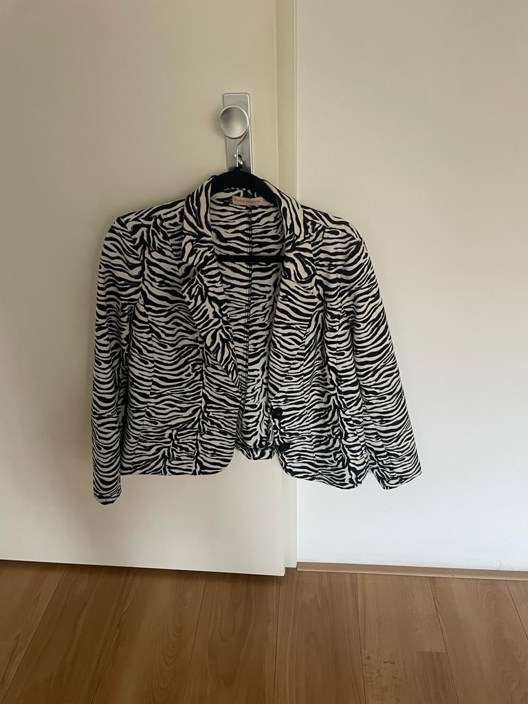 Studio Anneloes Zebra Print Blazer maat XL valt klein, Ophalen of Verzenden, Zo goed als nieuw