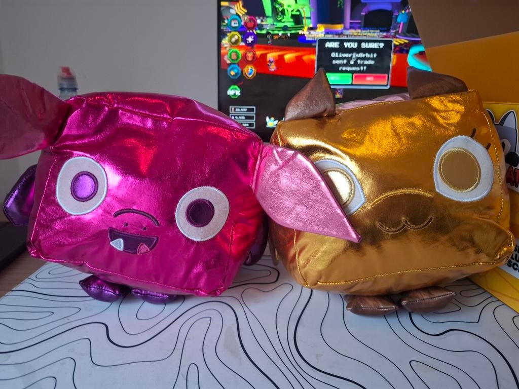 Pet Simulator 99 Huge Pet Knuffels met Ingame Codes, Ophalen of Verzenden