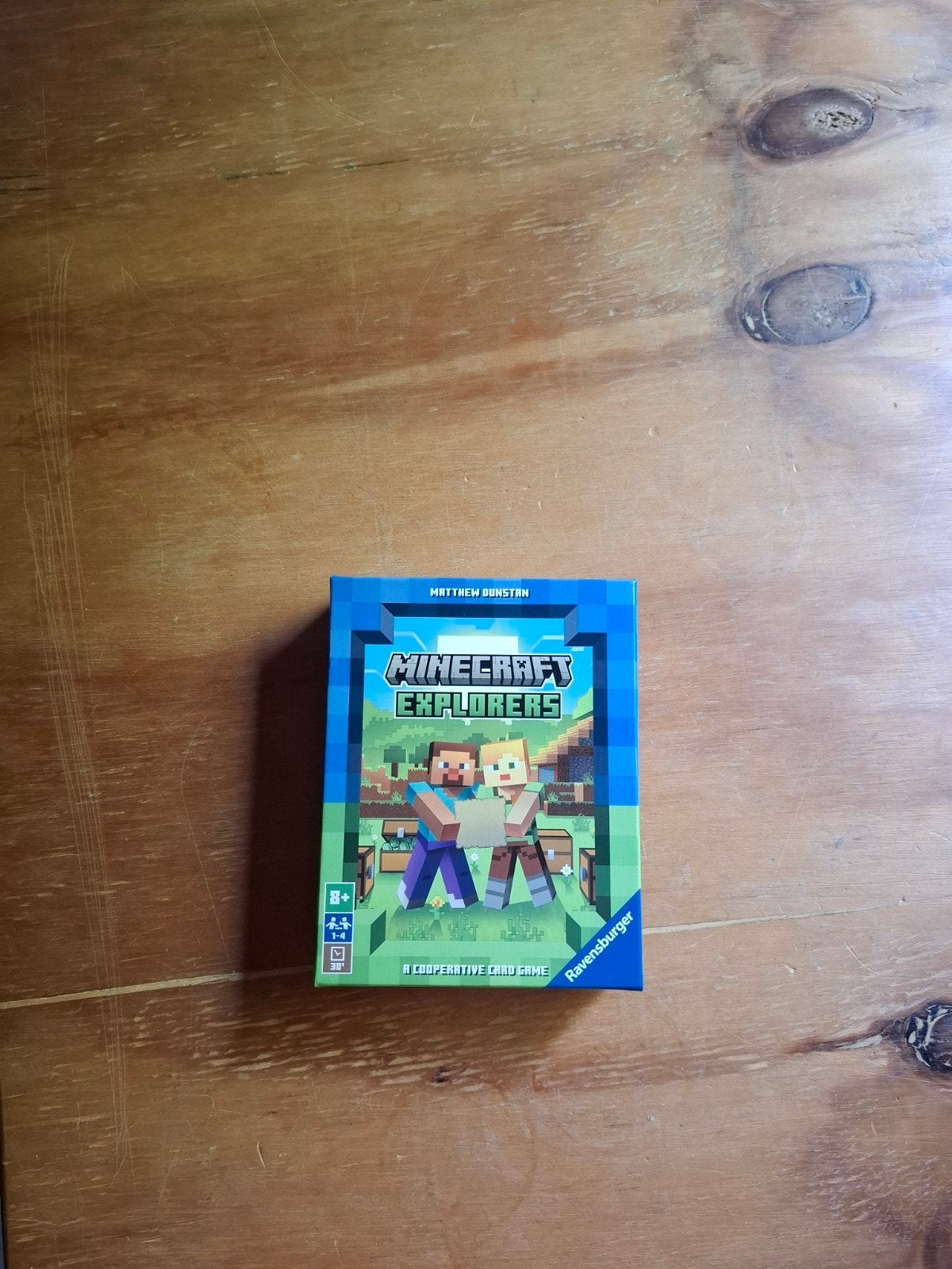 minecraft explorers kaartspel, Ophalen of Verzenden, Zo goed als nieuw
