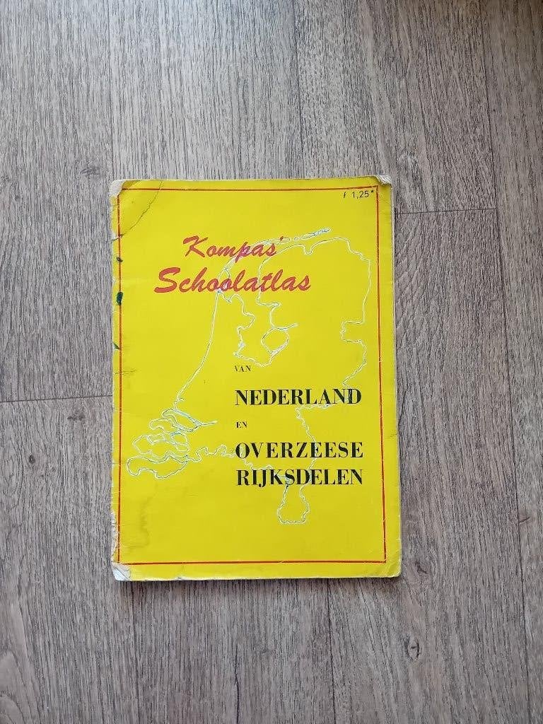 Oude Kompas schoolatlas, Ophalen, Gelezen, Overige niveaus, Aardrijkskunde