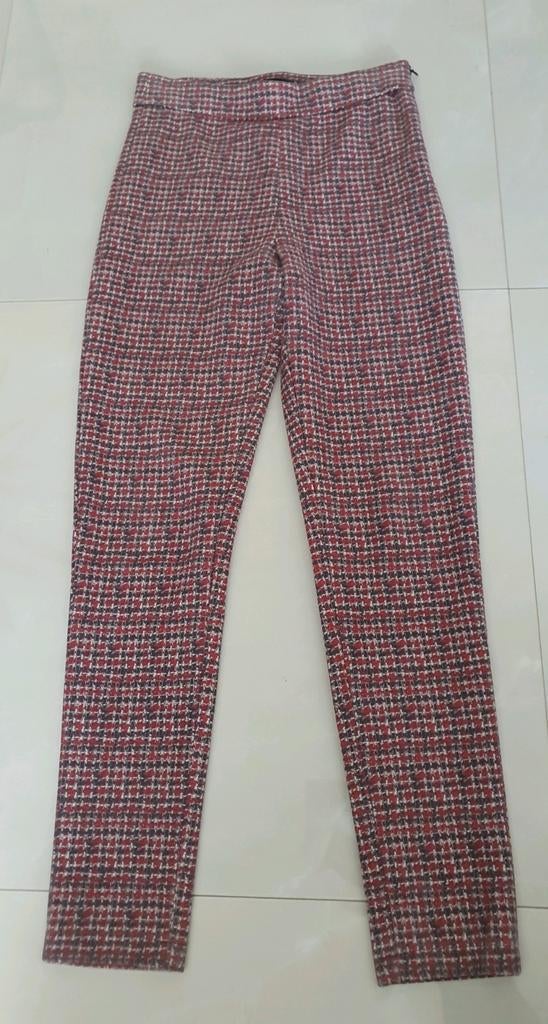 Zara Geruite Broek - Maat S, Kleding | Dames, Zara, Ophalen of Verzenden, Zo goed als nieuw, Maat 36 (S)
