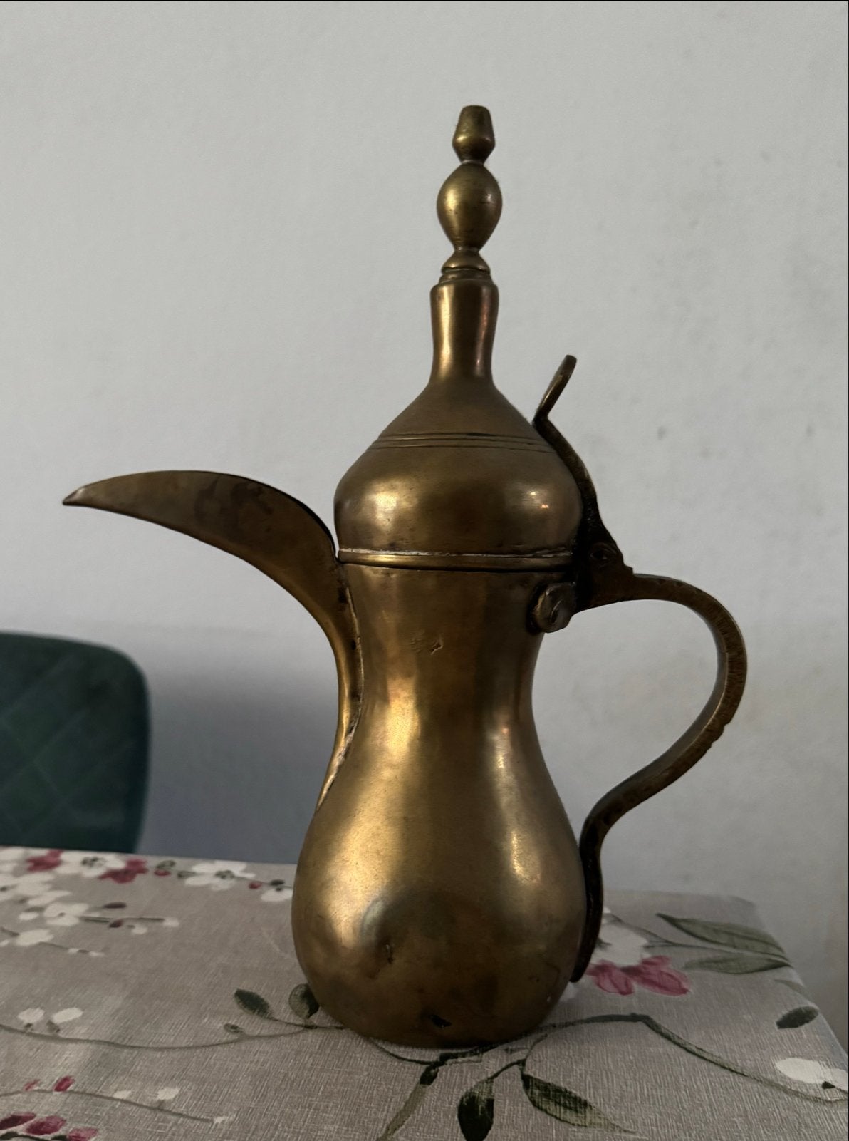 Vintage Arabische Dallah Koffiekan - Messing, Ophalen