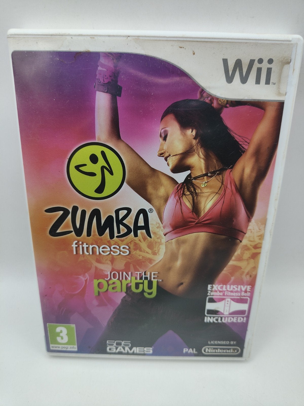 Zumba Fitness Nintendo Wii, Spelcomputers en Games, Gebruikt, 505 Games, 1 speler, Eén computer