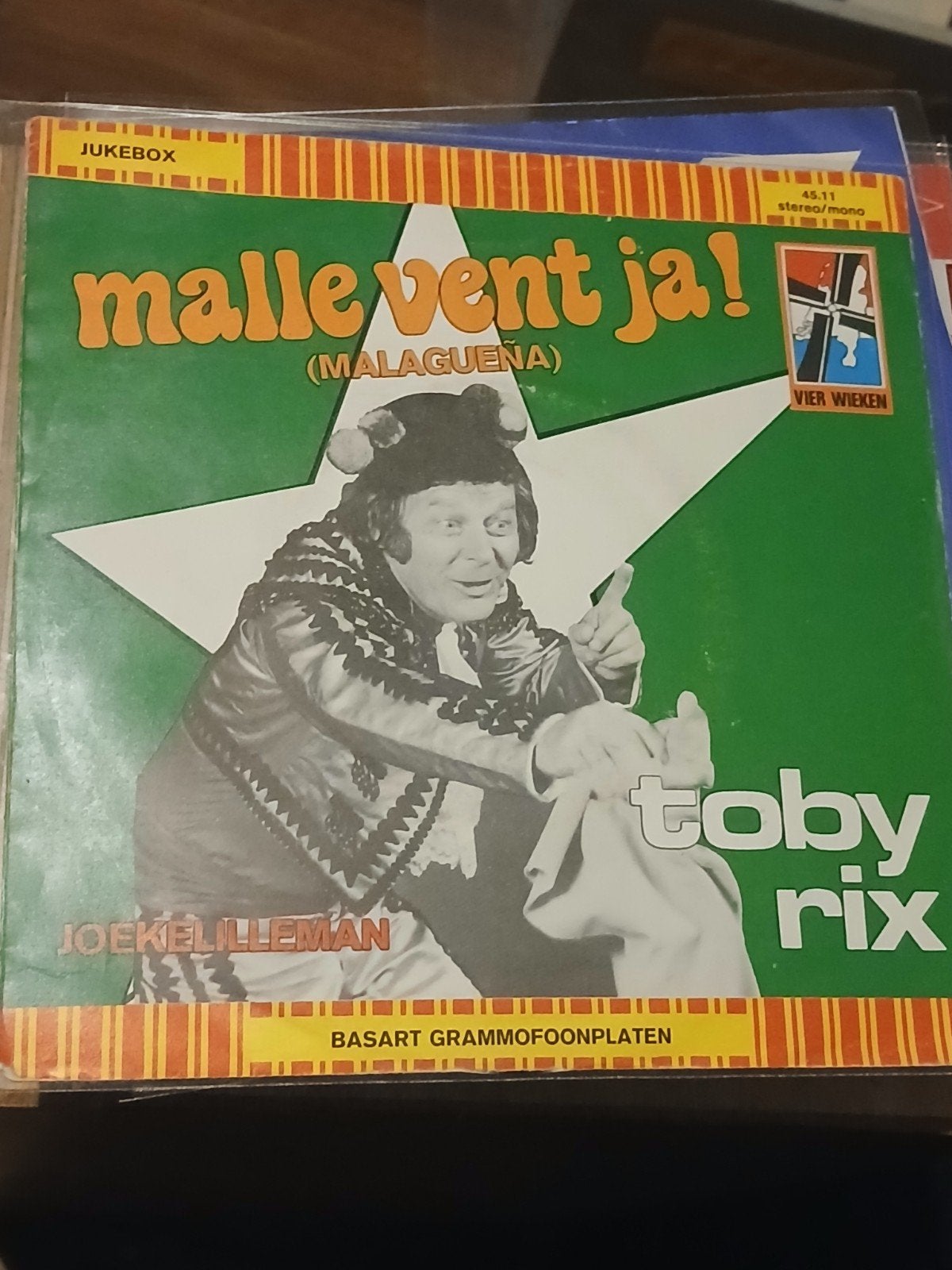 TOBY RIX malle vent ja ! / joekelilleman VIER WIEKEN, Ophalen of Verzenden, Zo goed als nieuw, Overige formaten, Levenslied of Smartlap