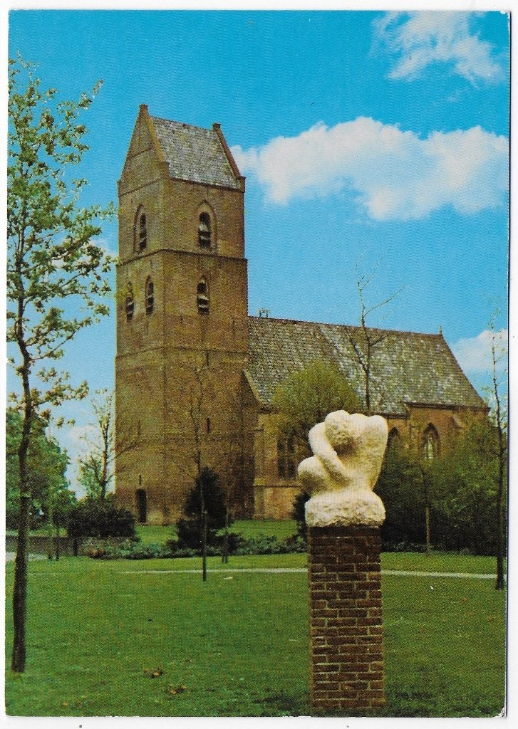 Vledder Ned Herv Kerk Gelopen Ansichtkaart ( B4855 ), Ophalen of Verzenden, 1980 tot heden, Gelopen