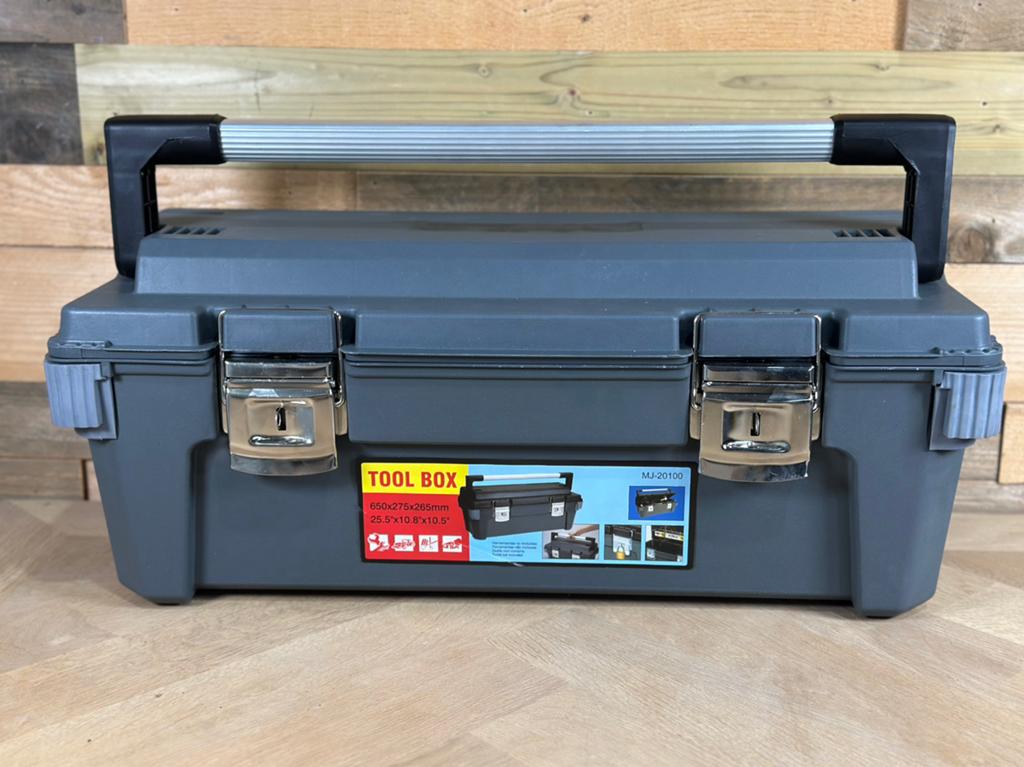 Toolbox - Gereedsschapkist - Kunststof - 650x275x265 mm, -, Nieuw, Ophalen of Verzenden, --m