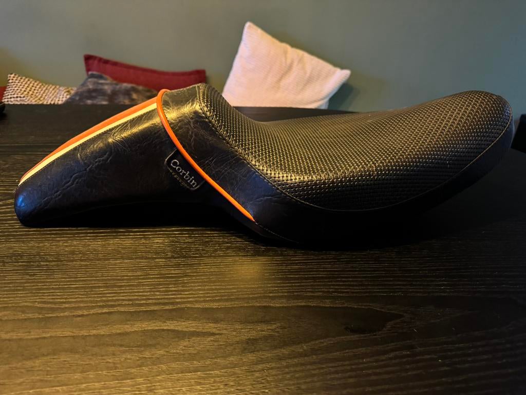 Harley Davidson Corbin zadel, Motoren, Ophalen, Gebruikt