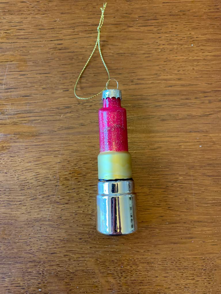 Kerstboomhanger / Kerstboom Hanger "Lipstick" Nieuw, Diversen, Kerst, Ophalen of Verzenden, Nieuw