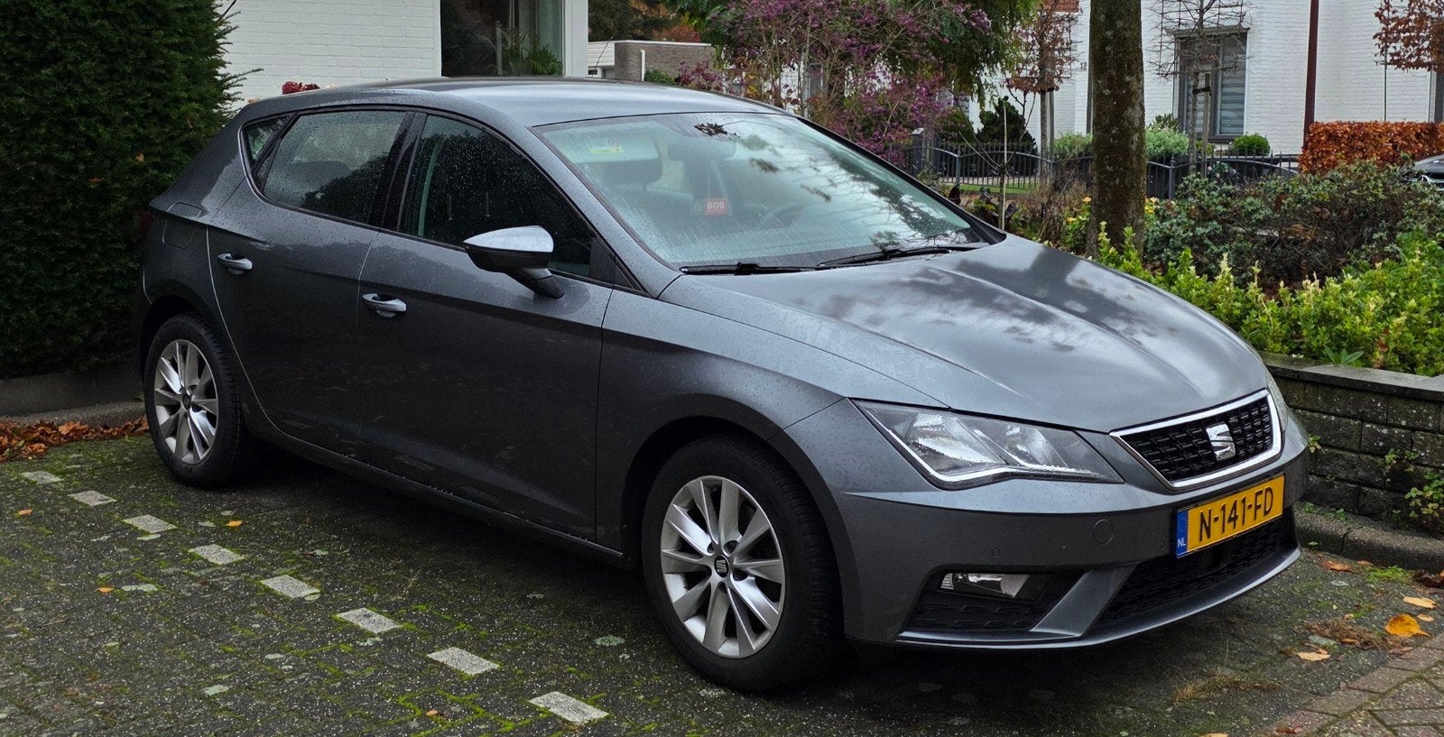 Seat Leon 1.6 TDI 85KW 2018 Grijs, Auto's, Voorwielaandrijving, 1160 kg, 4 cilinders, Leon