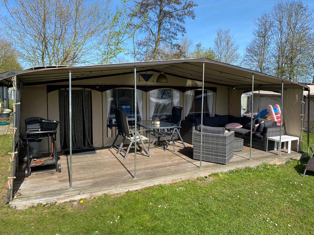 Complete Tabbert Comtesse630 met staplaats De Kurenpolder, Caravans en Kamperen, Tenten, Ophalen, Zo goed als nieuw