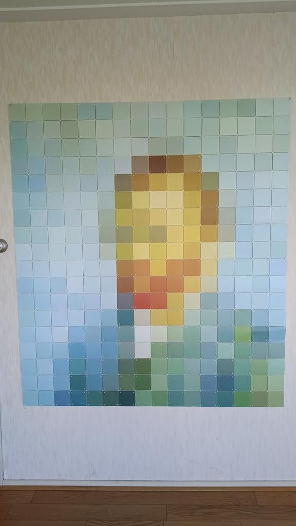 IXXI Afbeelding van Gogh 180x160 cm, Ophalen, Gebruikt, Meerkleurig, Wandbord of Wandpaneel