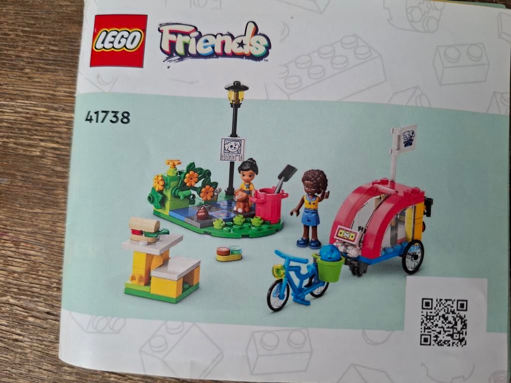 Lego Friends 41738 Hondjes redden, Gebruikt, Lego, Friends, Ophalen of Verzenden