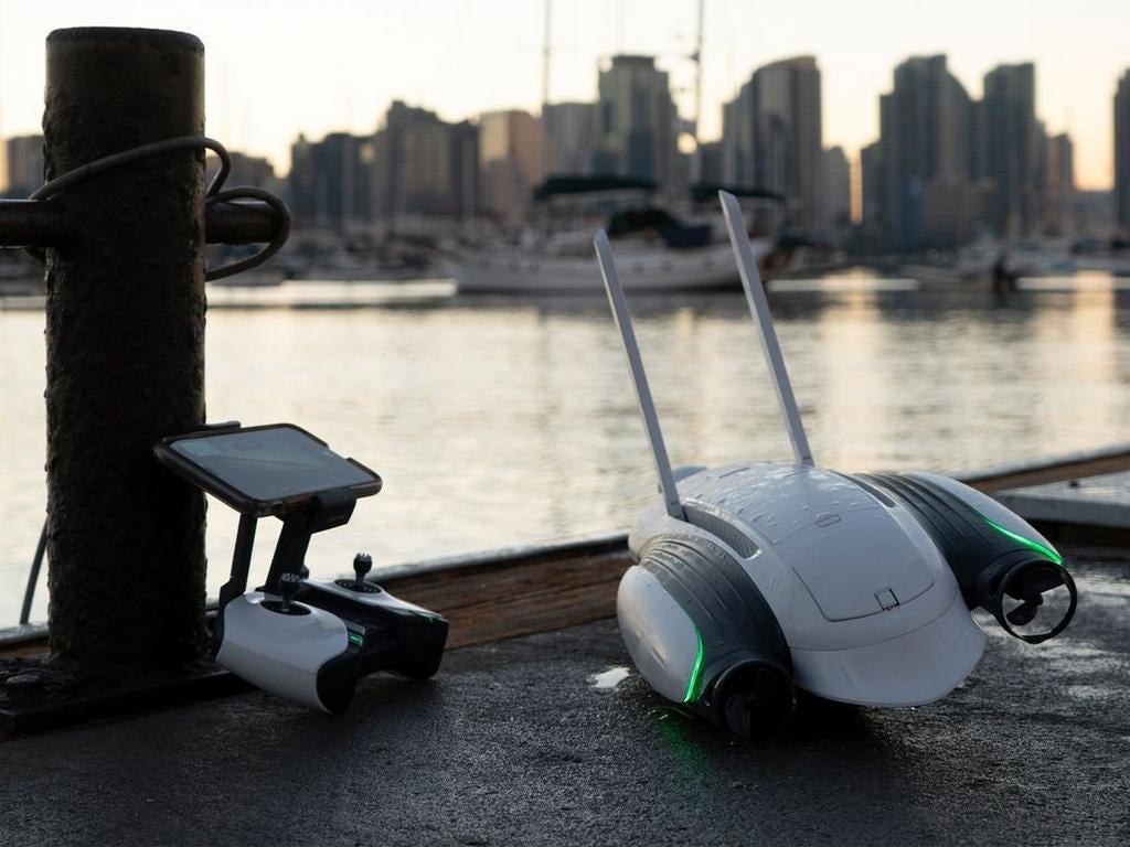 PowerDolphin Explorer 4K Waterdrone - nieuw in doos, Audio, Tv en Foto, Drones, Nieuw, Cameradrone, Overige merken, Ophalen