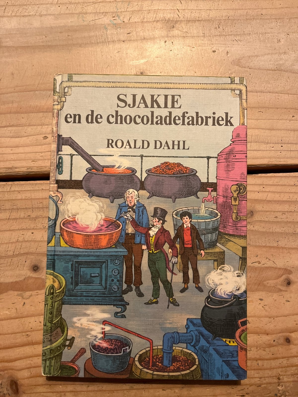 Sjakie en de Chocoladefabriek - Roald Dahl (1968), Ophalen of Verzenden, Gelezen, Nederland