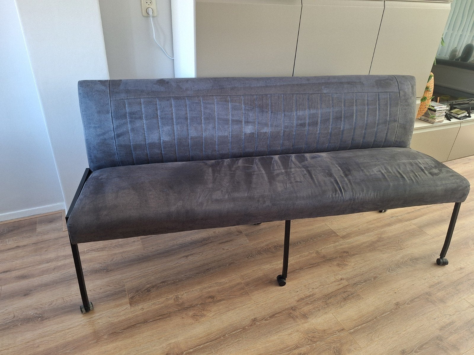 Te koop: eetkamerbank, Ophalen, Gebruikt, Minder dan 75 cm, 150 tot 200 cm