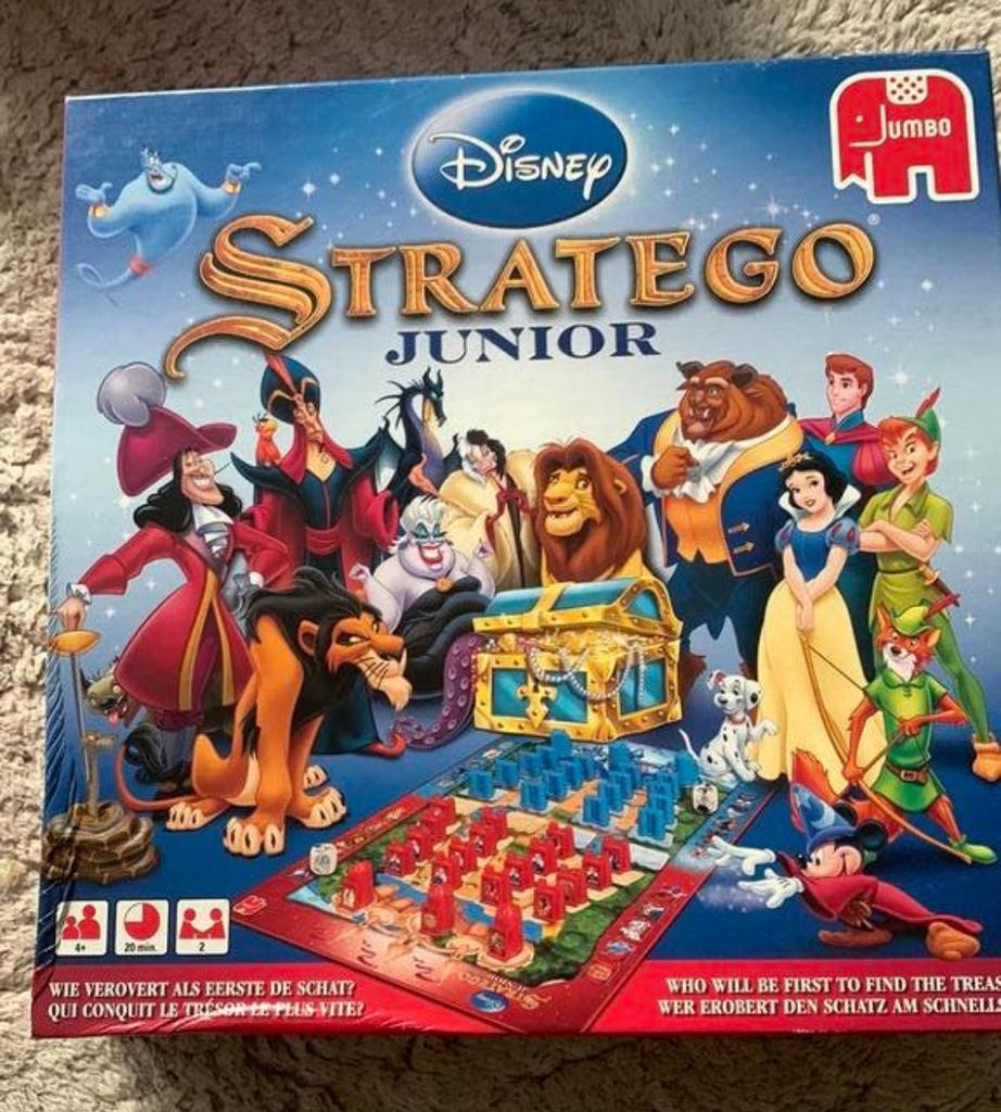 Stratego junior, Hobby en Vrije tijd, Gezelschapsspellen | Bordspellen, Ophalen of Verzenden, Zo goed als nieuw