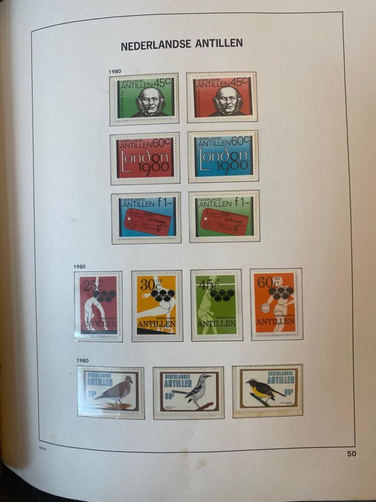 Davo Album Nederlandse Antillen, Postzegels en Munten, Postzegels | Volle albums en Verzamelingen, Ophalen of Verzenden, Nederland
