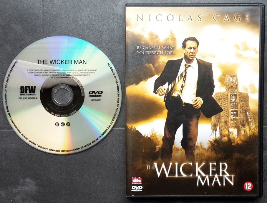 DVD - The Wicker Man - Nicholas Cage Thriller Film, Engels, Vanaf 16 jaar, Nederlands, Actiethriller