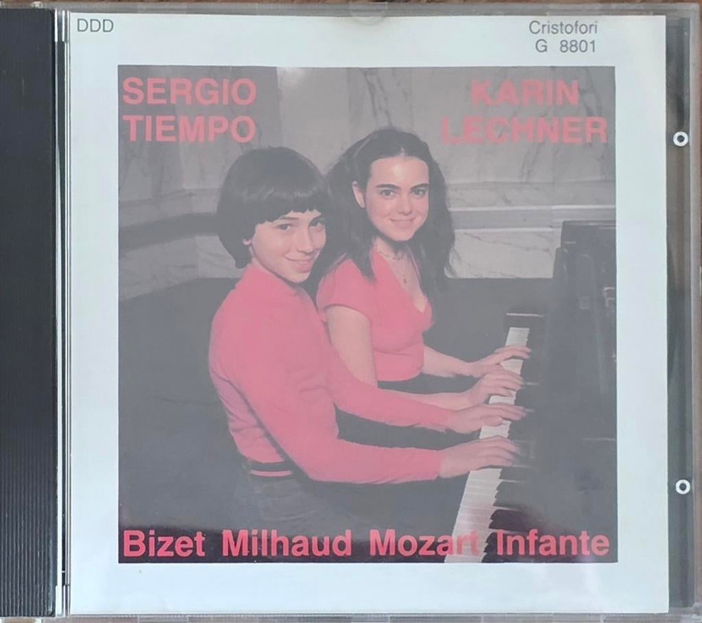 Sergio Tiempo & Karin Lechner - Bizet, Milhaud, Mozart, Ophalen of Verzenden, Romantiek, Gebruikt, Kamermuziek