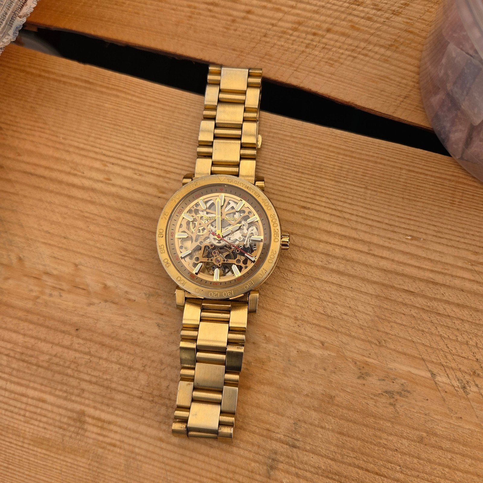 Michael Kors automatisch horloge, Staal, Gebruikt, Staal, Ophalen