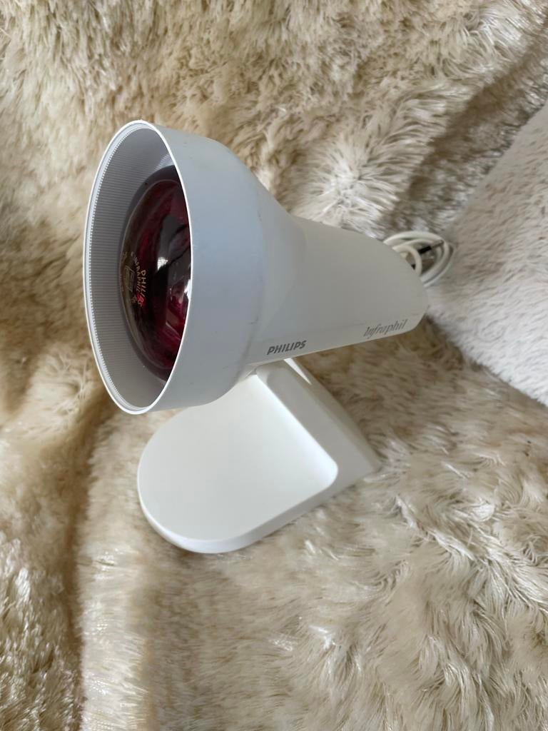 Philips Infraphil Infraroodlamp - warmtelamp, Ophalen of Verzenden, Zo goed als nieuw, Metaal of Aluminium