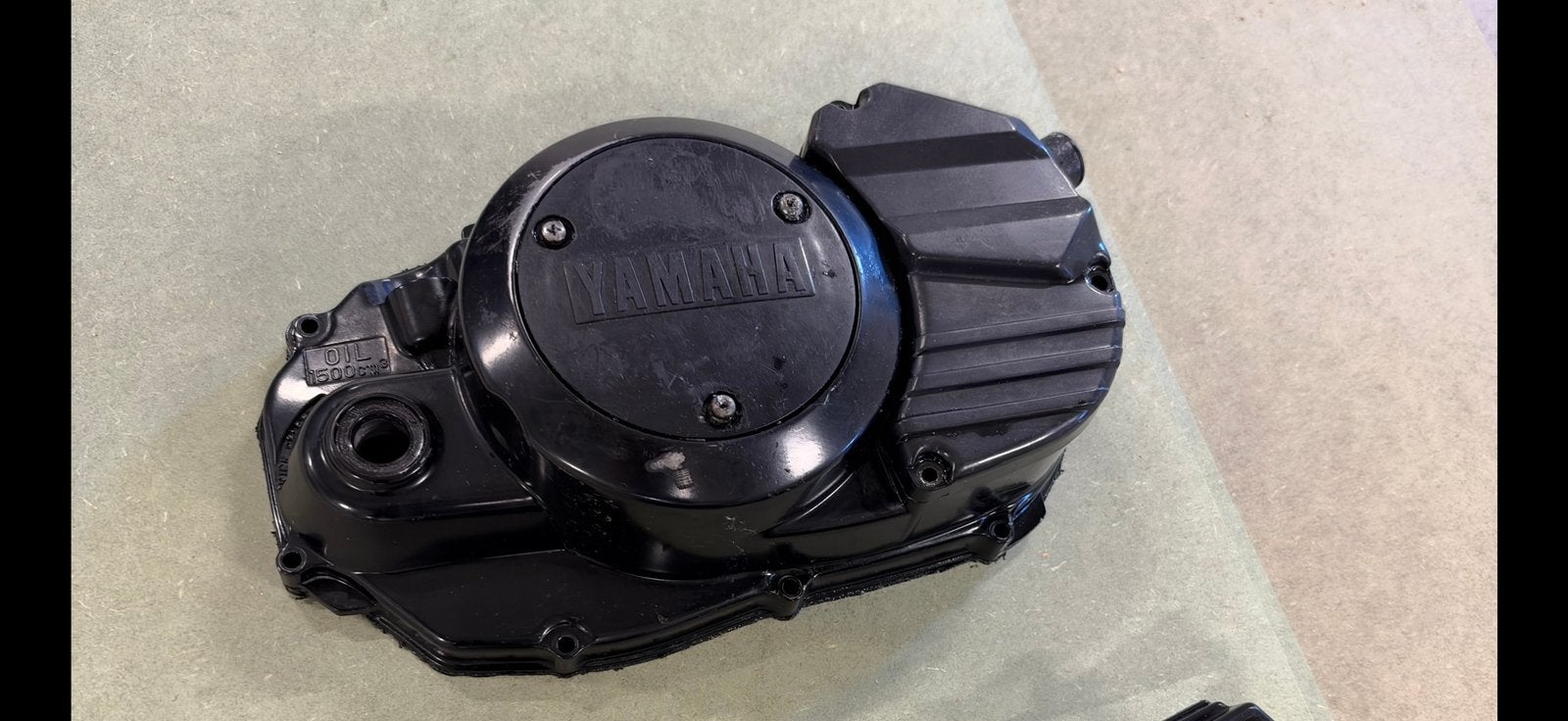 Yamaha YFZ 350 Banshee carterdeksel koppelings zijde, Motoren, Ophalen of Verzenden, Gebruikt