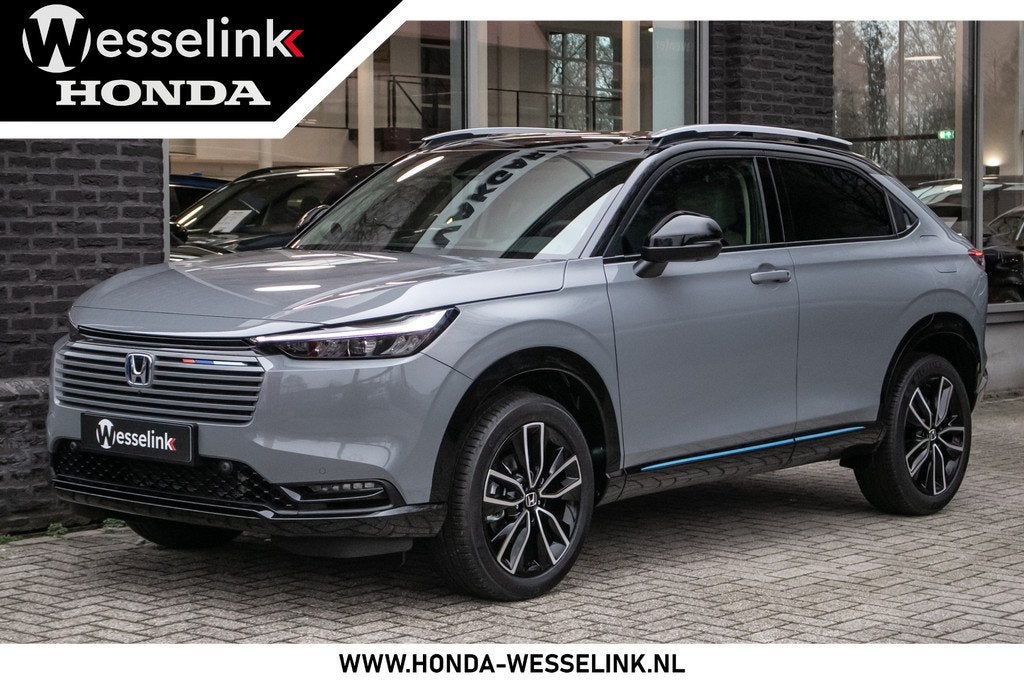 Honda HR-V 1.5 e:HEV Advance Style - Cons.prijs rijklr | Hon, Auto's, Honda, 1380 kg, 1498 cc, Zwart, Bedrijf
