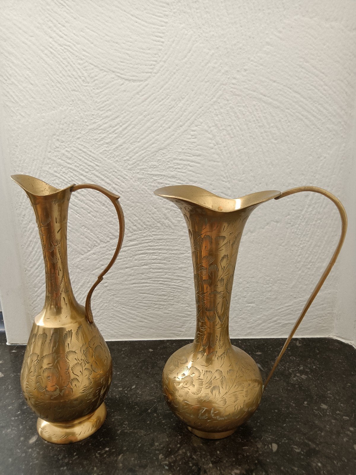 messing schenkkan vaas thee kan india vintage, Antiek en Kunst, Ophalen of Verzenden