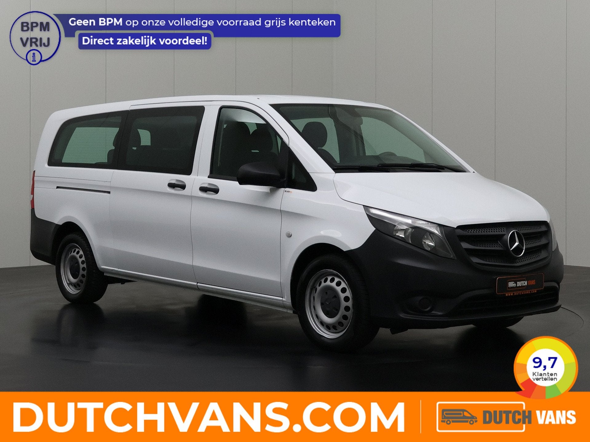 Mercedes-Benz Vito 114CDI Automaat Personenbus | 9-Persoons, Auto's, Bestelauto's, Automaat, Gebruikt, 4 cilinders, 2000 kg