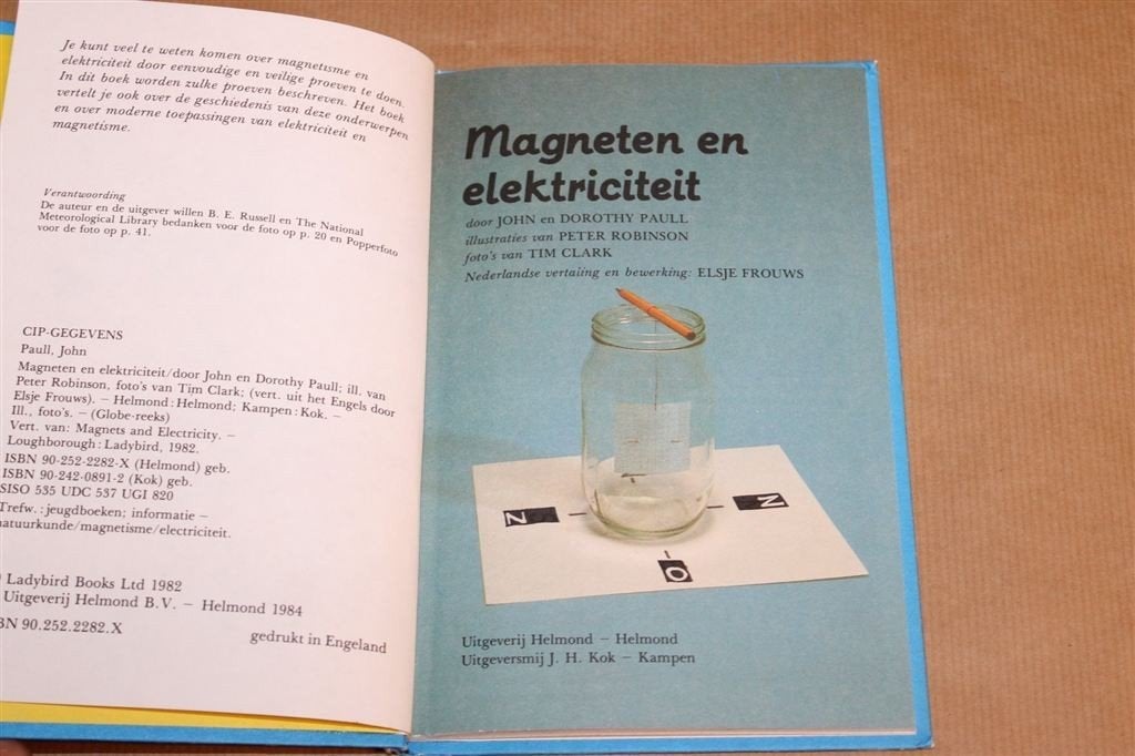 Magneten en Elektriciteit — Proeven & Experimenten, Ophalen of Verzenden, Gelezen, Bouwkunde