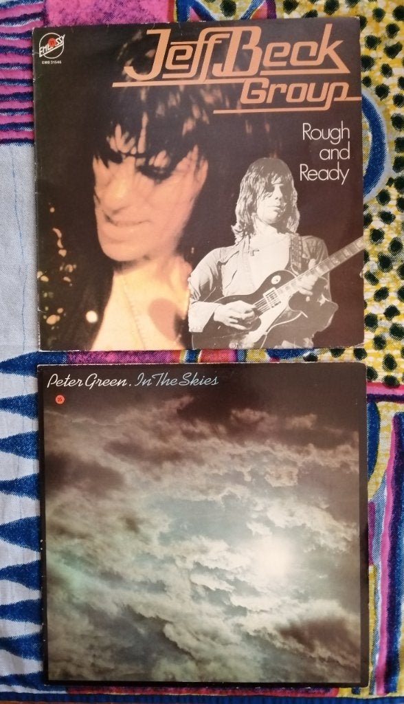 Jeff Beck en Peter Green album elpee vinyl lp's, Cd's en Dvd's, LP, Gebruikt, 12 inch, Poprock
