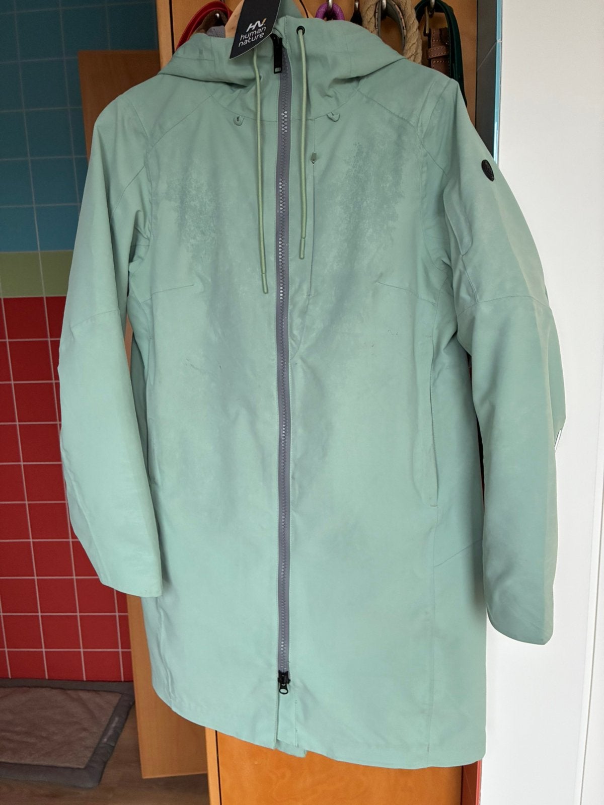 Waterdichte parka, Ophalen of Verzenden, Zo goed als nieuw