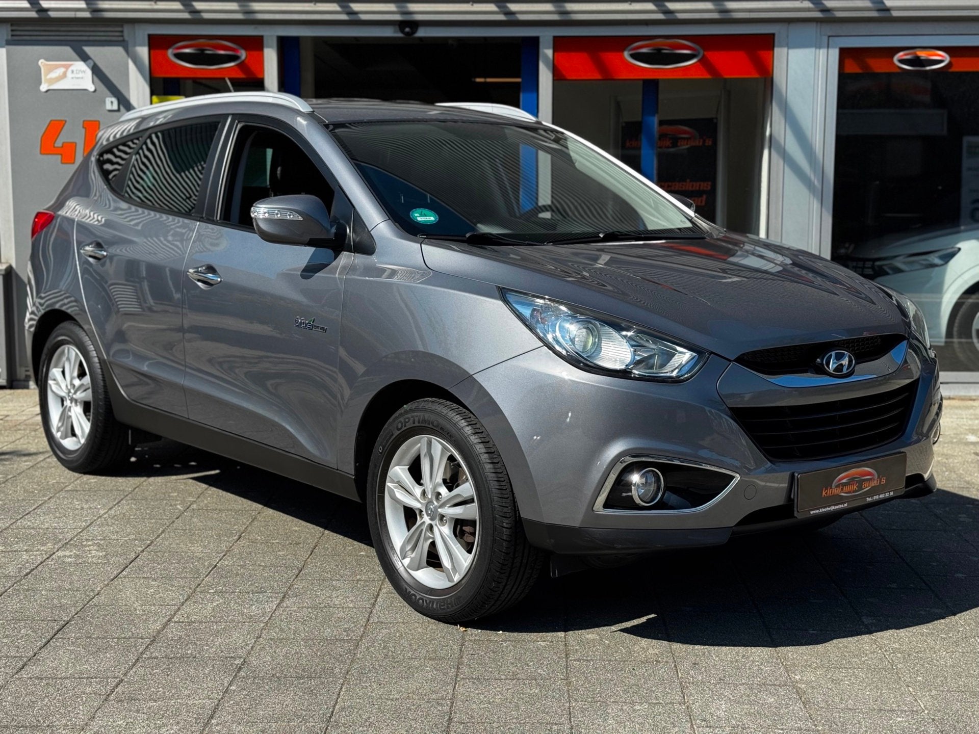 Hyundai Ix35 1.6i GDI i-Magine Navigatie Leder CarPlay Deale, Auto's, Voorwielaandrijving, 135 pk, 4 cilinders, Leder en Stof