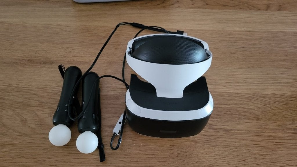 VR Bril PS4 Compleet met camera en Move controllers, Ophalen, Gebruikt, VR-bril, Sony PlayStation