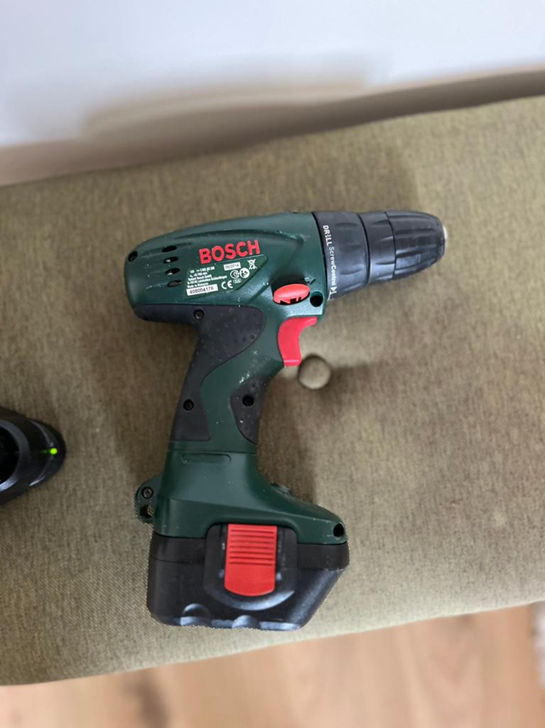 Bosch PSR 12 Accuboormachine met Accu, Gebruikt, Variabele snelheid, Ophalen of Verzenden, Boor- en Schroefmachine
