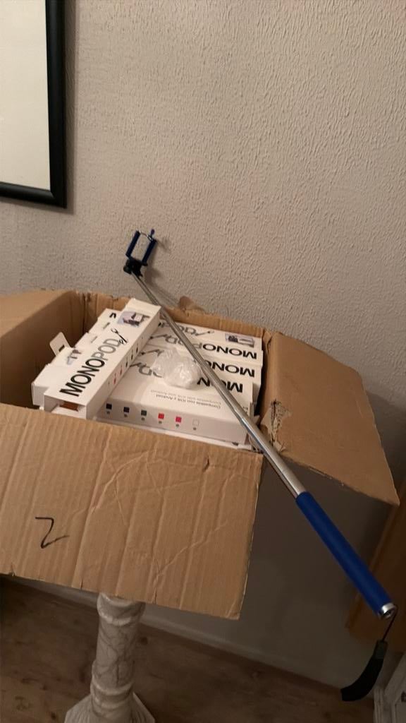 Selfiestick 30 stuks, Ophalen of Verzenden, Nieuw, Overige typen, Apple iPhone