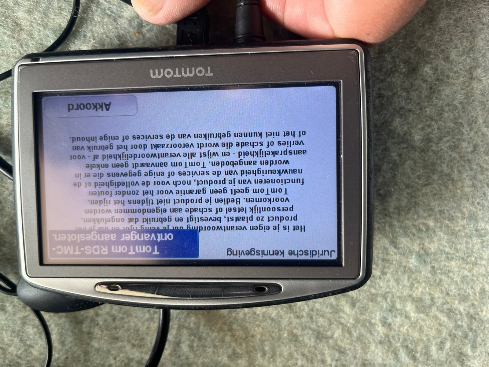 tomtom compleet, Ophalen, Zo goed als nieuw