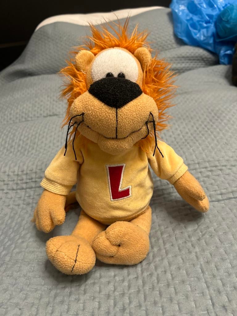 Loeki de Leeuw knuffel - Vintage TV held, Kinderen en Baby's, Speelgoed | Knuffels en Pluche, Ophalen of Verzenden, Gebruikt, Overige typen