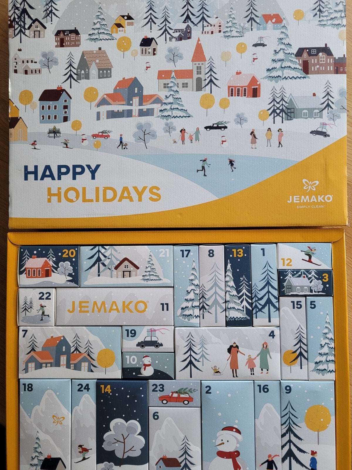 JEMAKO winterkalender/adventskalender 2025, Ophalen of Verzenden, Overige typen