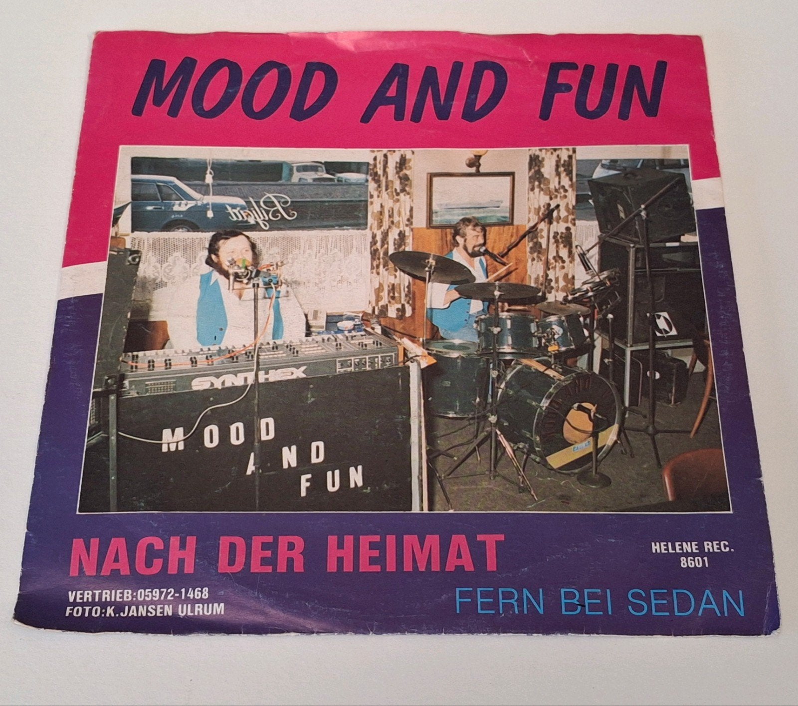 Vinyl single Mood & Fun - Nach der Heimat / Fern bei Sedan, Ophalen of Verzenden, Gebruikt, Nederlandstalig