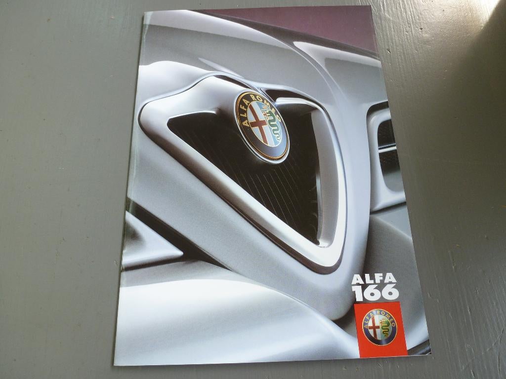 Alfa Romeo 166 folder 2005 NL, Ophalen of Verzenden, Zo goed als nieuw, Overige merken