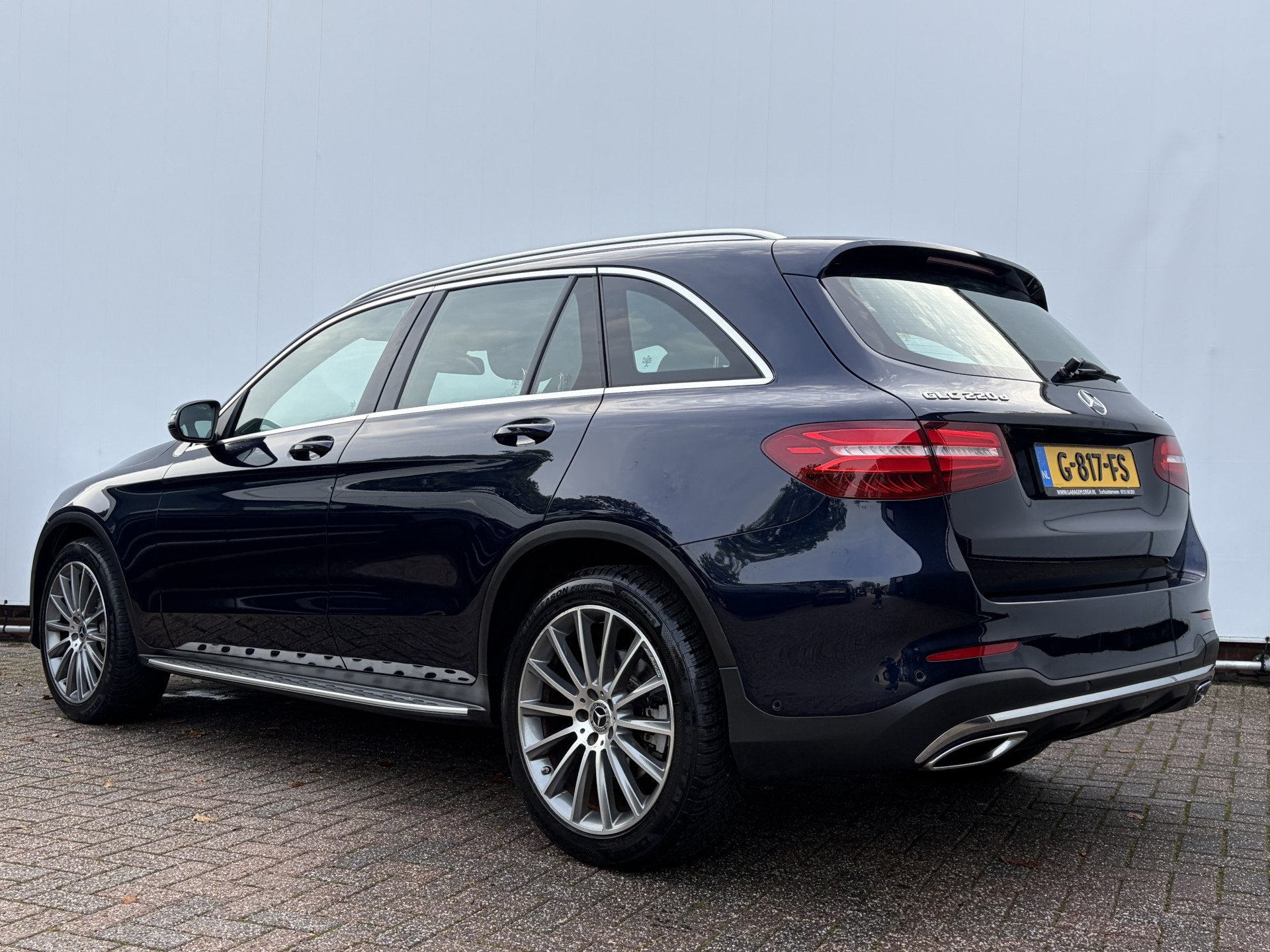 Mercedes-Benz GLC 220 d 4MATIC Solution AMG Incl.BTW Pano Tr, Auto's, Automaat, Gebruikt, Euro 6, Blauw