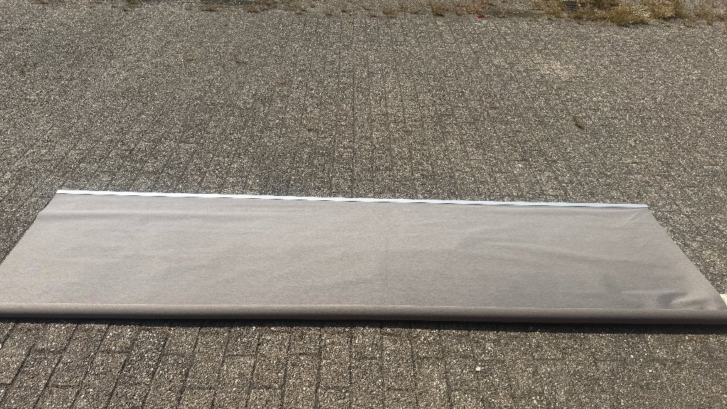 Rol gordijn, Ophalen, Crème, Loodveter, 170 cm