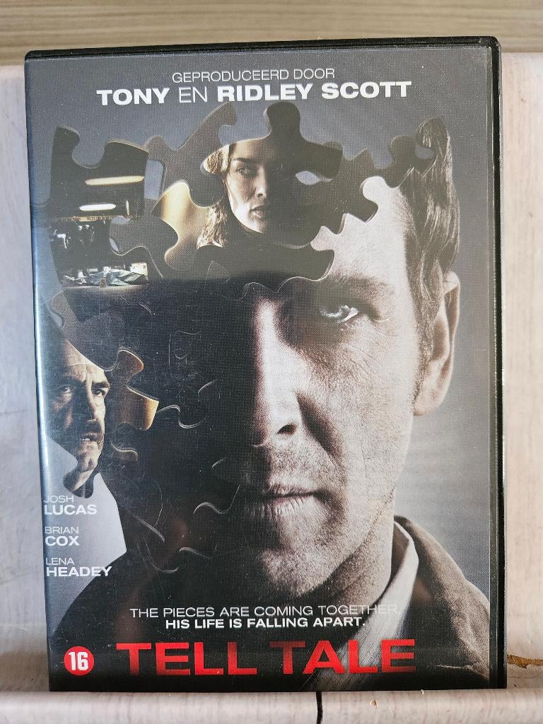 Tell Tale (2009) Josh Lucas en Brian Cox – Dvd, Vanaf 16 jaar, Ophalen of Verzenden, Zo goed als nieuw, Actiethriller