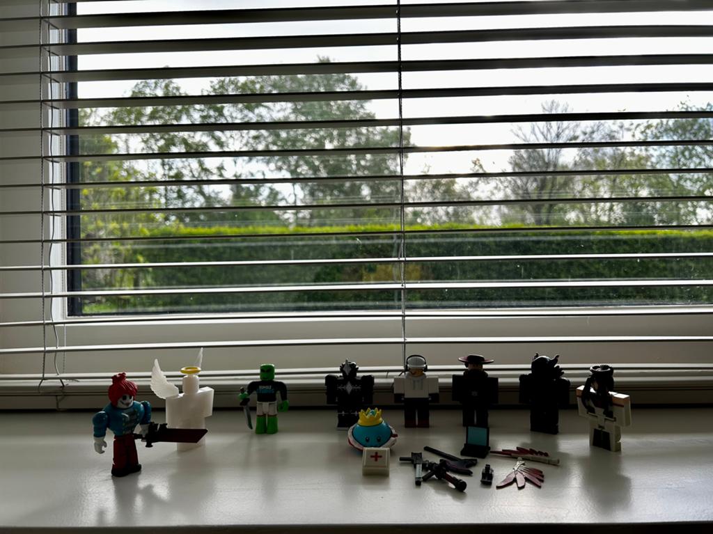 Roblox figuurtjes 8 stuks, Ophalen of Verzenden, Zo goed als nieuw