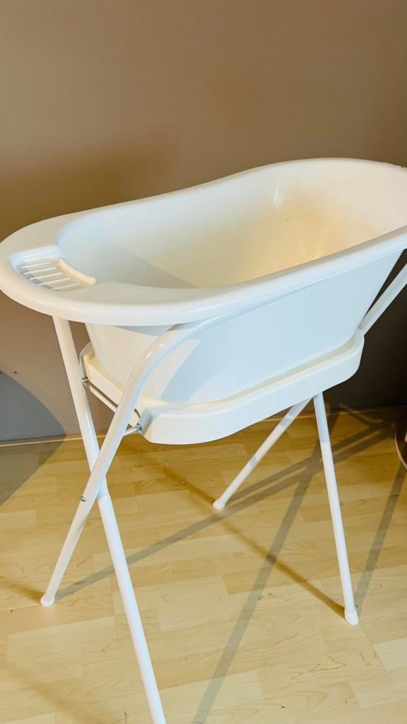 Babybadje met standaard, Gebruikt, Badje, Standaard, Ophalen