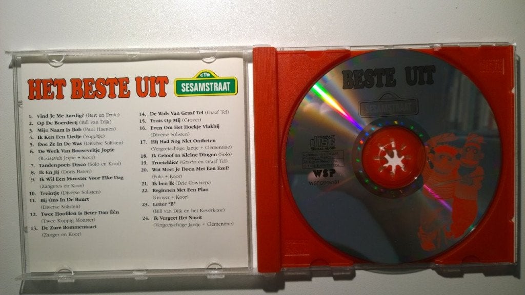 Sesamstraat - Het Beste Uit Sesamstraat, 6 tot 9 jaar, Ophalen of Verzenden, Zo goed als nieuw, Muziek