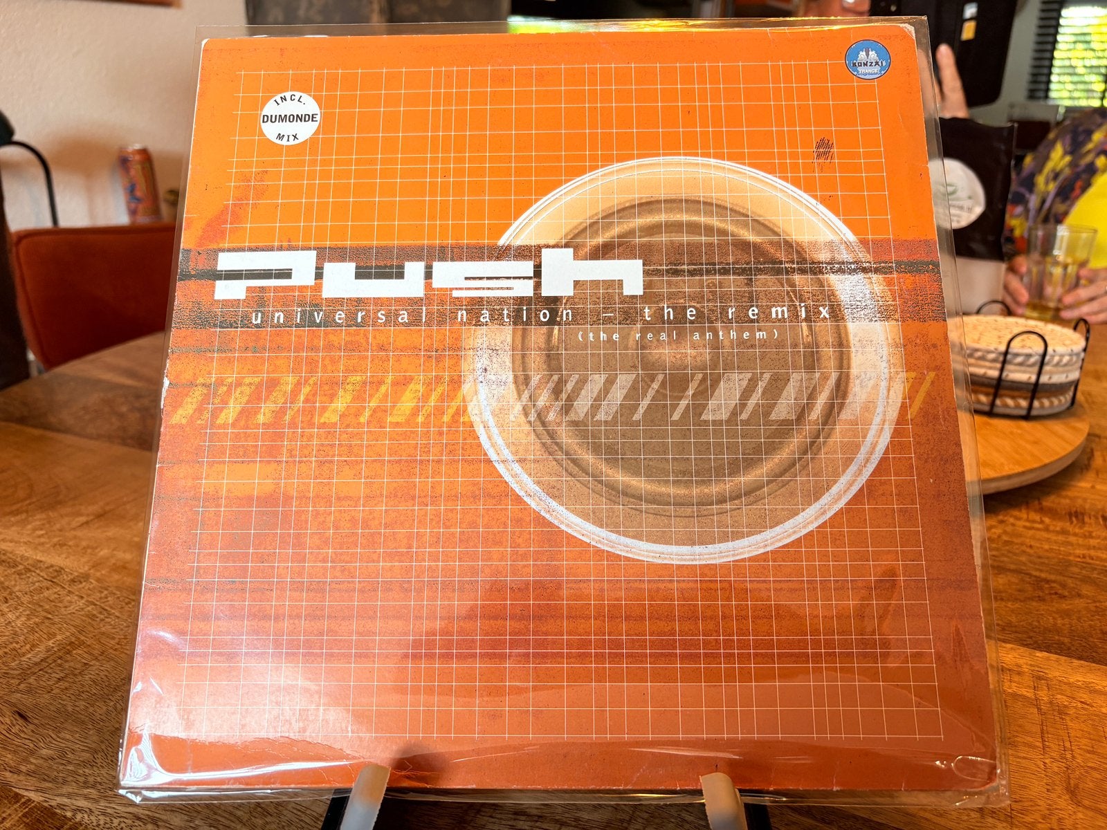 Push – Universal Nation (The Real Anthem) – DuMonde Mix, Cd's en Dvd's, Ophalen of Verzenden, Zo goed als nieuw, 12 inch