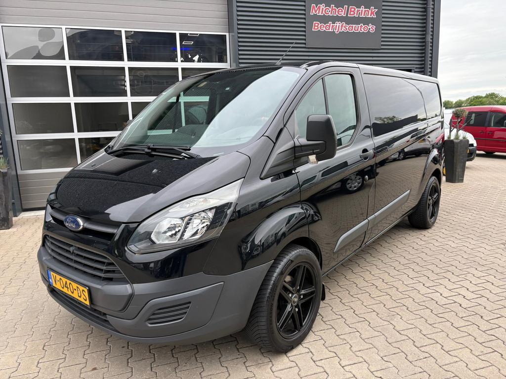 Ford Transit Custom 290 2.2 TDCI L2H1 Economy Edition, Voorwielaandrijving, Euro 5, Gebruikt, Zwart